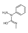 1-amino-3-methyl-1-phenylurea结构式