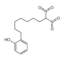 2-(8,8-dinitrooctyl)phenol Structure