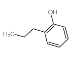 Phenol, 2-propyl- Structure