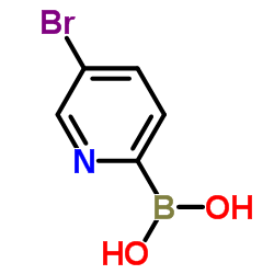 5-溴吡啶-2-硼酸结构式