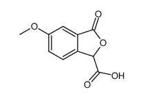 5-methoxy-3-oxo-1,3-dihydroisobenzofuran-1-carboxylic acid Structure