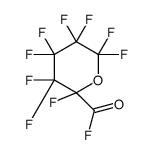 2,3,3,4,4,5,5,6,6-nonafluorooxane-2-carbonyl fluoride Structure