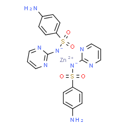 SULFADIAZINE ZINC Structure