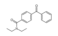 4-benzoyl-N,N-diethylbenzamide结构式