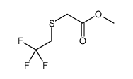 methyl 2-(2,2,2-trifluoroethylsulfanyl)acetate结构式