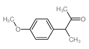 3-(4-methoxyphenyl)butan-2-one Structure