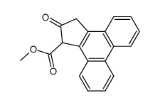2-oxo-2,3-dihydro-1H-cyclopenta[l]phenanthrene-1-carboxylic acid methyl ester Structure