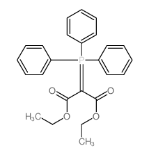 diethyl 2-triphenylphosphoranylidenepropanedioate结构式