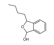 3-butyl-1,3-dihydro-2-benzofuran-1-ol结构式
