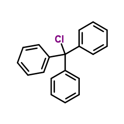 Triphenylmethyl Chloride structure