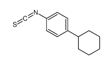 1-cyclohexyl-4-isothiocyanato-benzene Structure