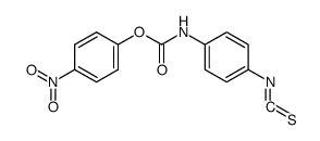 4-nitrophenyl (4-isothiocyanatophenyl)carbamate结构式