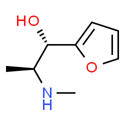 2-Furanmethanol,alpha-[1-(methylamino)ethyl]-,[S-(R*,R*)]-(9CI)结构式