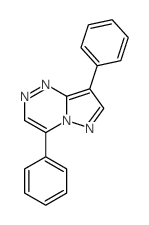 2,7-diphenyl-1,4,5,9-tetrazabicyclo[4.3.0]nona-2,4,6,8-tetraene结构式