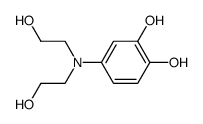 Ethanol, 2,2-[(3,4-dihydroxyphenyl)imino]di- (8CI) Structure