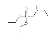 N-(diethoxyphosphorylmethyl)ethanamine结构式