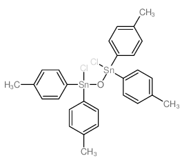 chloro-bis(4-methylphenyl)tin hydrate结构式