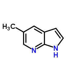 5-甲基-7-氮杂吲哚结构式