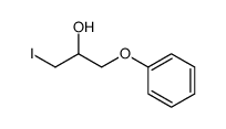 1-iodo-3-phenoxy-propan-2-ol结构式