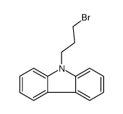 9-(3-溴丙基)咔唑结构式
