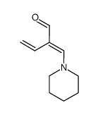2-Vinyl-3-piperidyl-2-propenal结构式