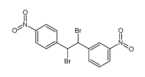 α,α'-dibromo-3,4'-dinitro-bibenzyl Structure