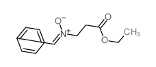 benzylidene-(2-ethoxycarbonylethyl)-oxido-azanium结构式
