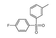 m-[(p-fluorophenyl)sulphonyl]toluene结构式