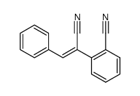 α,o-dicyanostilbene结构式