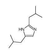 2,5-bis(2-methylpropyl)-1H-imidazole结构式