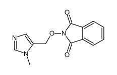 2-[(3-methylimidazol-4-yl)methoxy]isoindole-1,3-dione Structure