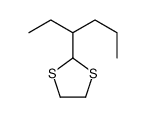 2-hexan-3-yl-1,3-dithiolane结构式