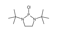 1,3-ditert-butyl-2-chloro-1,3,2-diazaphospholidine结构式