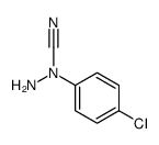 amino-(4-chlorophenyl)cyanamide Structure