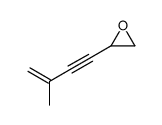 2-(3-methylbut-3-en-1-ynyl)oxirane结构式