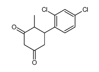 5-(2,4-dichlorophenyl)-4-methylcyclohexane-1,3-dione结构式