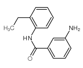 3-amino-N-(2-ethylphenyl)benzamide结构式