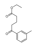 ETHYL 5-(3-METHYLPHENYL)-5-OXOVALERATE结构式