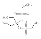 diethyltin; ethanesulfonic acid结构式