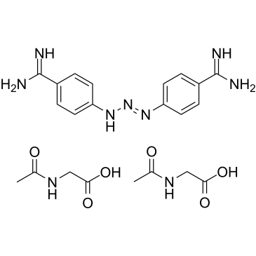 二乙酰胺三氮脒结构式