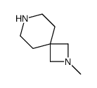 2-甲基-2,7-二氮杂螺[3.5]壬烷结构式