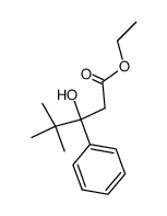 ethyl 3-hydroxy-4,4-dimethyl-3-phenylpentanoate Structure