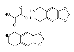 oxalic acid,5,6,7,8-tetrahydro-[1,3]dioxolo[4,5-g]isoquinoline Structure