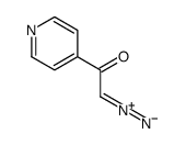 2-diazonio-1-pyridin-4-ylethenolate结构式