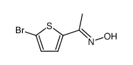 (1E)-1-(5-bromothiophen-2-yl)ethanone oxime结构式