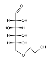 O6-(2-hydroxy-ethyl)-D-glucose结构式