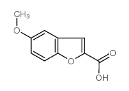 5-Methoxybenzofuran-2-carboxylic acid Structure
