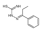 (1-phenylpropylideneamino)thiourea Structure
