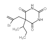 5-(2-bromoallyl)-5-(1-methylpropyl)-1H,3H,5H-pyrimidine-2,4,6-trione Structure