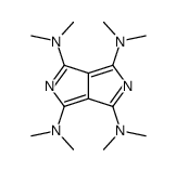 1,3,4,6-Tetrakis(dimethylamino)-2,5-diazapentalen Structure